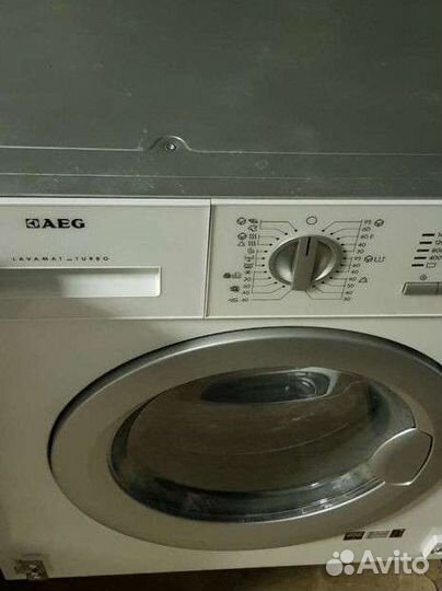 Стиральная машина aeg с сушкой (встройка)