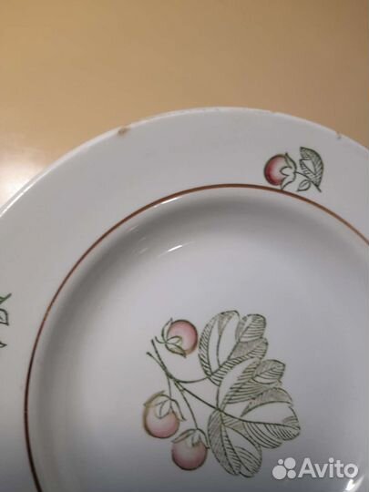 Глубокие суповые тарелки ссср,фаянс