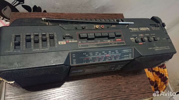 Кассетный магнитофон sharp Twin Japan