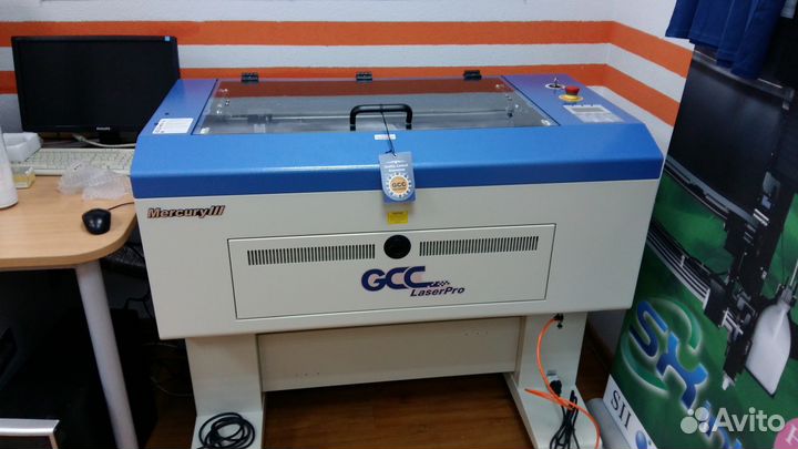 GCC Mercury III 30 вт. Лазерный гравер лазер