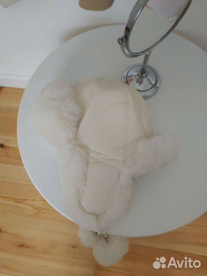 Шапка ушанка женская