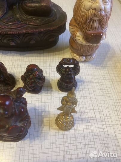 Продам фигурки Будды и животных одним лотом