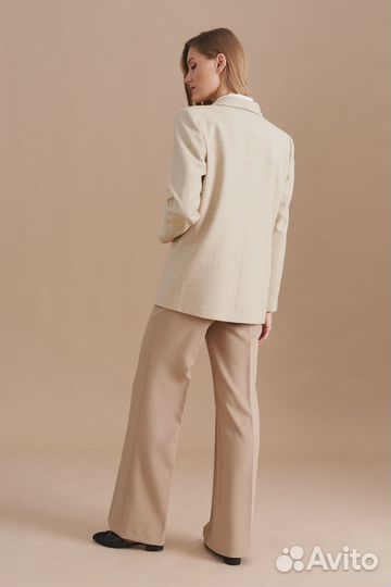 Пиджак жакет бежевый р-р 50
