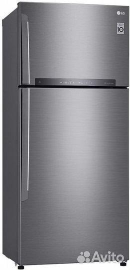 Холодильник LG GN-H702hmhu серебристый