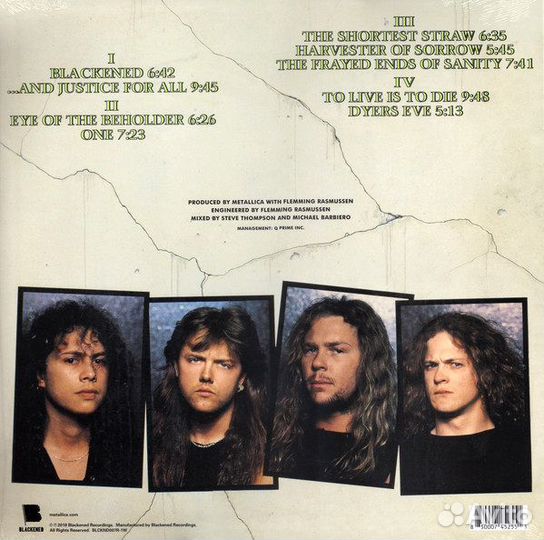 Metallica /.And Justice For All (Coloured Vinyl)(2LP)