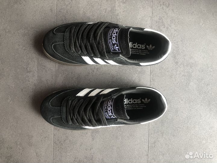 Кроссовки adidas handball spezial black женские