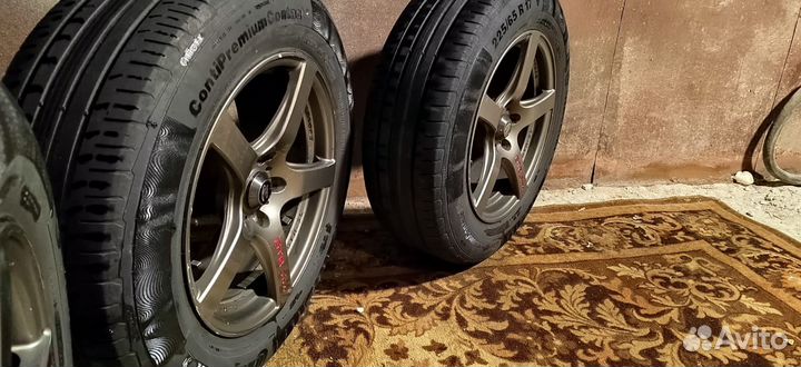 Колеса в сборе r17 летние 5 114.3