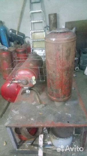 Печи из газовых баллонов