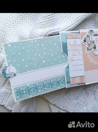 Альбом для фото ручной работы зимний