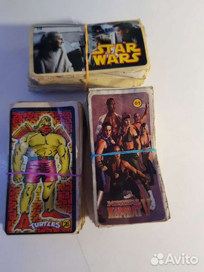 Наклейки mortal kombat,Star wars, turtles, и др