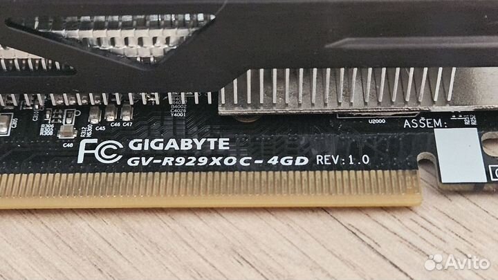 Видеокарта gigabyte R9 290X OC 4G