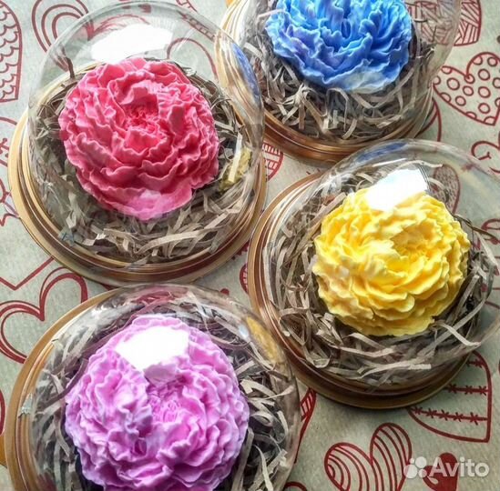 Мыло ручной работы Цветок