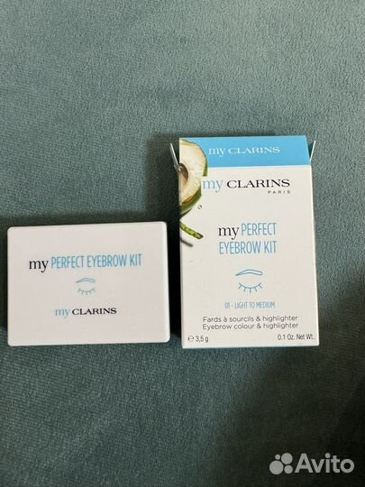 Палитра теней clarins для бровей