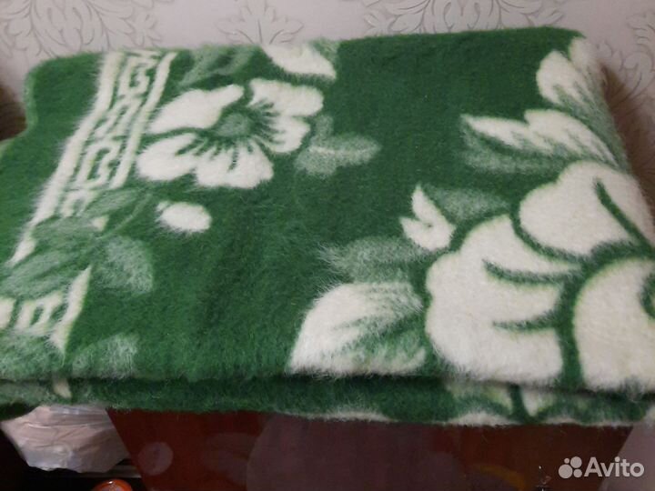Одеяло шерстяное СССР новое