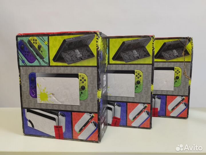 Консоль Nintendo Switch Oled Splatoon 3 Edition