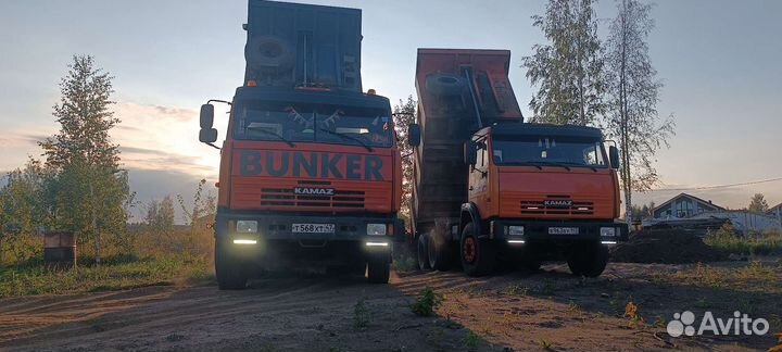 Доставка самосвалом камаз