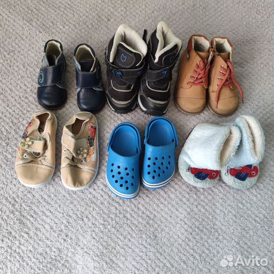 Продается мешок обуви для мальчика 0–6 лет