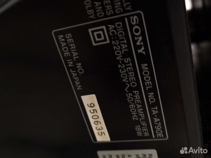 Музыкальный центр Sony