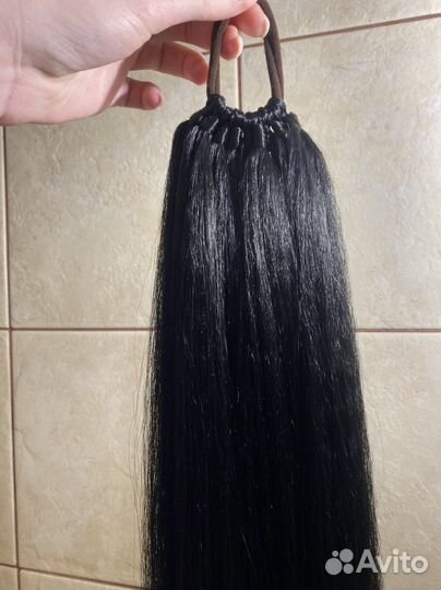 Хвост на резинке / накладной хвост / шиньен