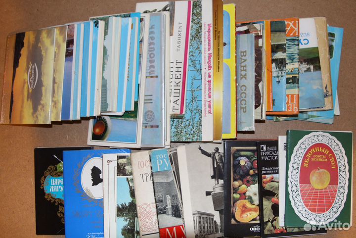 Наборы открыток СССР 40 штук