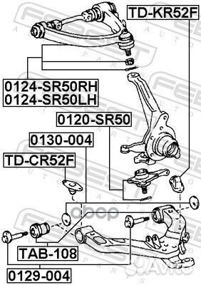 Отбойник переднего амортизатора toyota lite/TOW