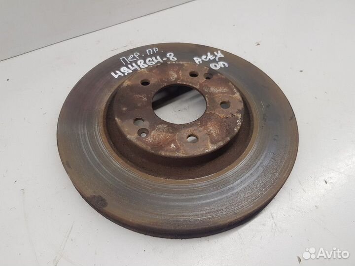 Диск тормозной передний вентилируемый