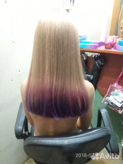 Услуги парикмахера, колориста