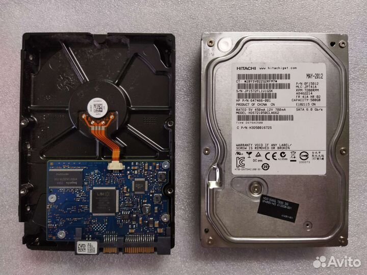 Жесткий диск 500гб Hitachi 3.5