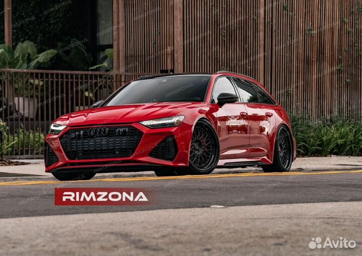 Кованые диски R21 на Audi RS4