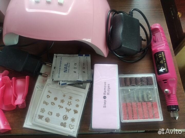 Маникюрный набор для наращивания ногтей