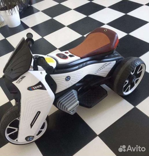 Детский электро мотоцикл на аккумуляторе