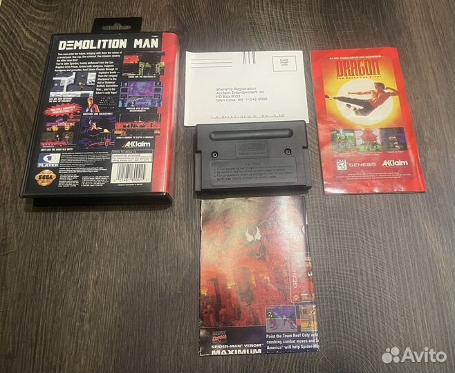 Игра Demolition Man на Sega Genesis