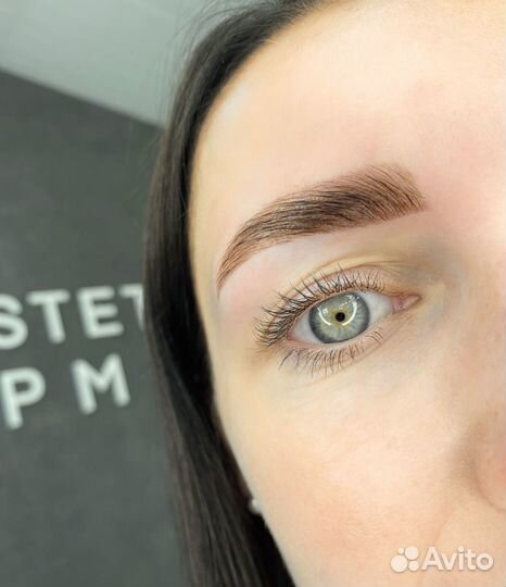 Ламинирование бровей,ресниц и другое