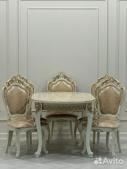 Стол со стульями /оплата при получении