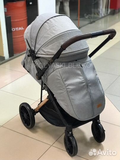 Коляска с перекидной ручкой dalux h2