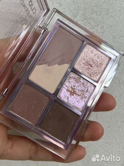 Clio палетка теней 03 blooming mauve