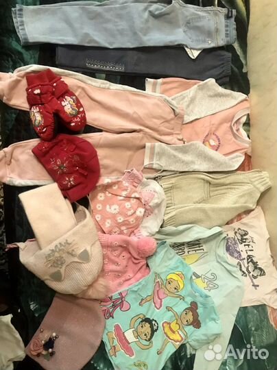 Вещи пакетом на девочку 110-116