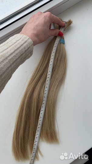 Волосы для наращивания блонд бу