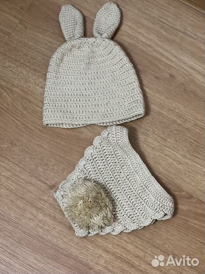 Вязанный комплект для фотосесии