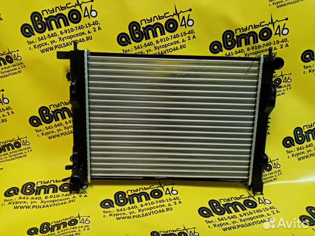 Радиатор renault logan/sandero 14/duster