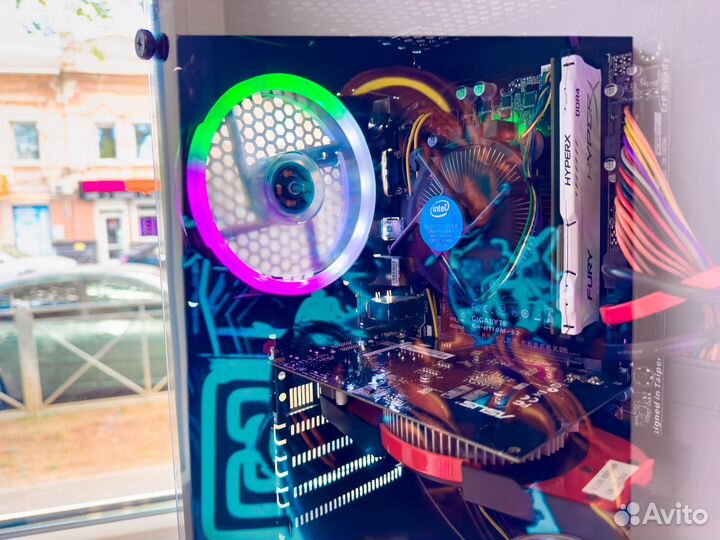 Игровой пк i3 7100 DDR4