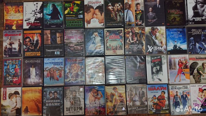 Лицензионные DVD иностранные часть 2