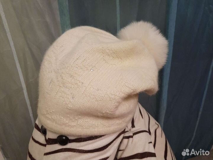 Шапка шерстяная