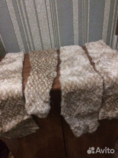 Куски меха искуственного