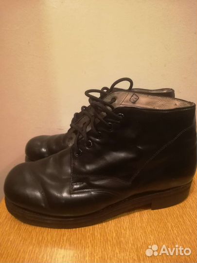 Ботинки хромовые