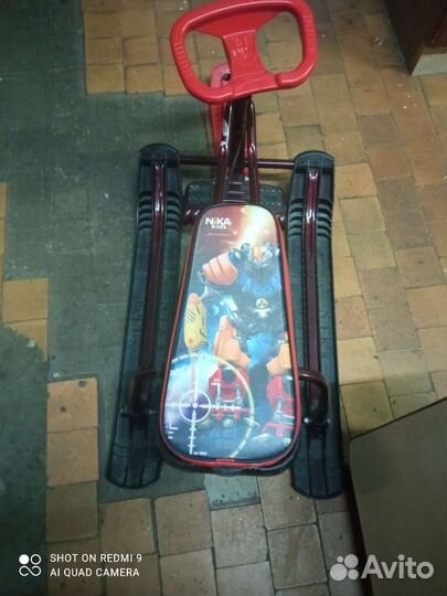 Детский снегокат бу