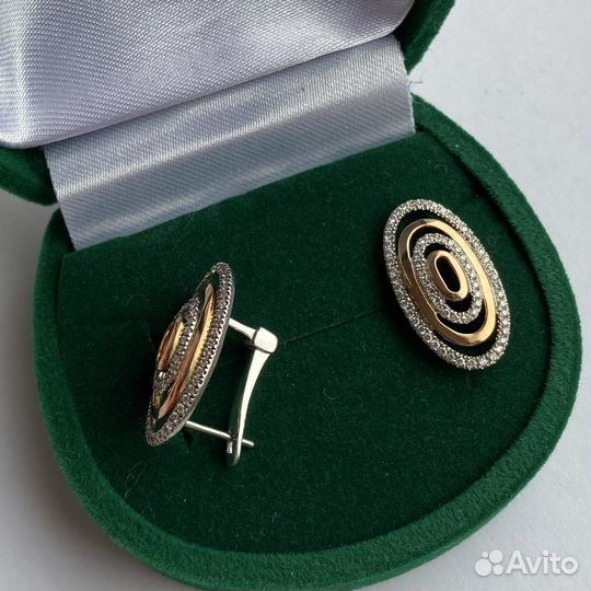 Золотые серьги
