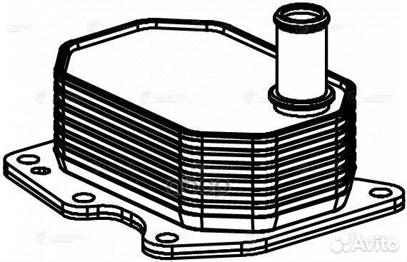 LOC 1004 luzar Радиатор масл. Ford Transit (06