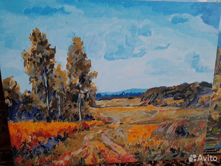 Картина по номерам новая