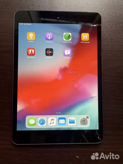 iPad mini 2 16gb wifi + сим